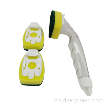 Scrubber hidangan dengan dispenser sabun